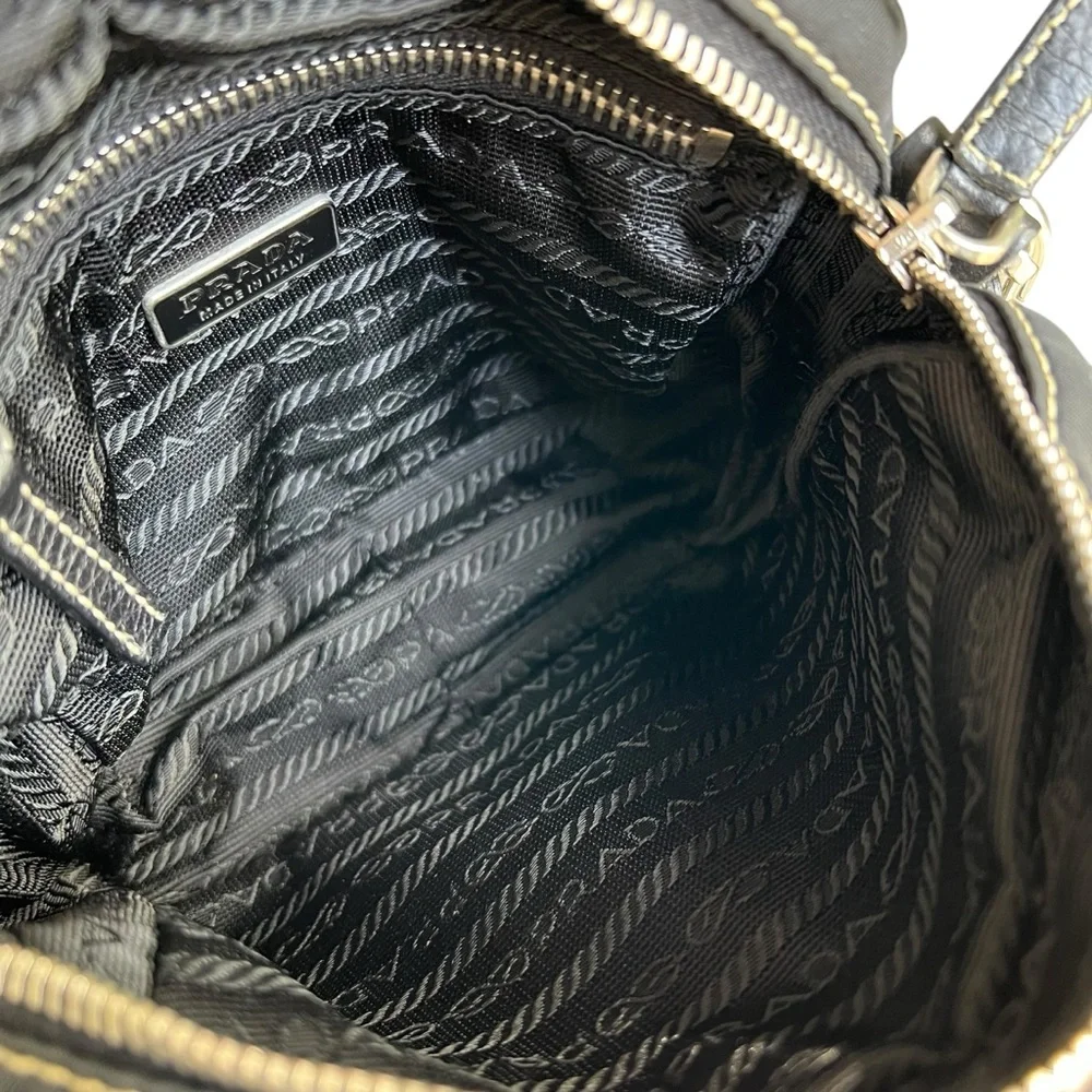 Prada Tessuto Nylon Mini Shoulder Bag - Picture 7 of 10